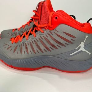 Nike Jordan Super Fly Red/Gray Size 11